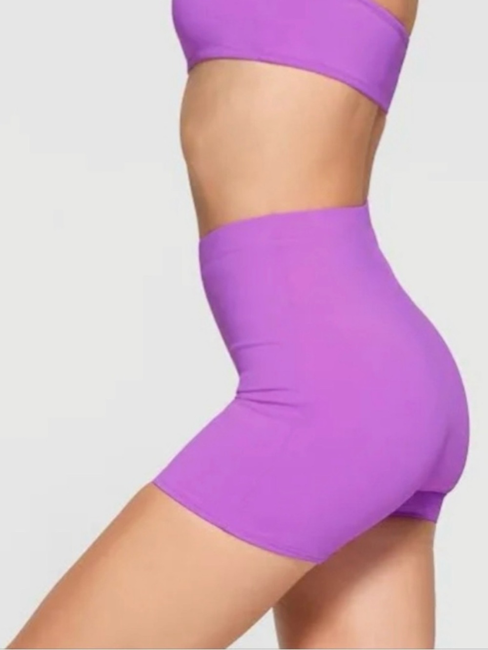 NWT Skims Recycled Swim Shorts S Rare Violet Color